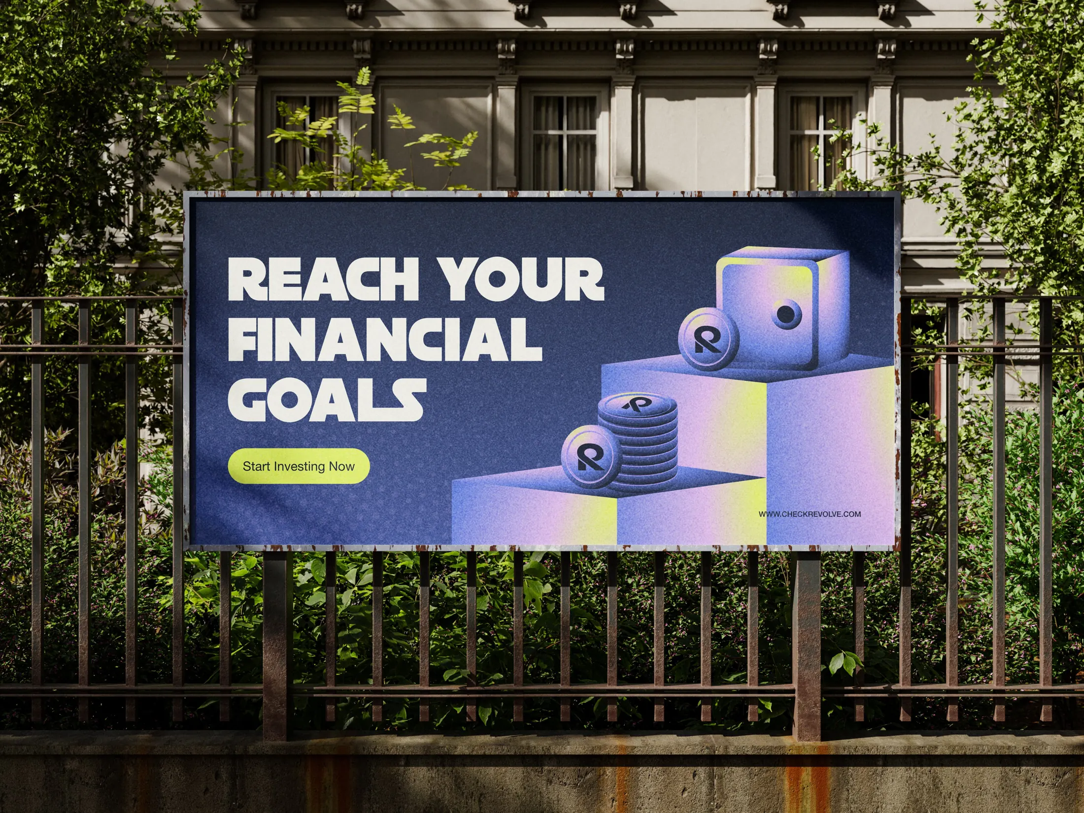 Revolve outdoor billboard design