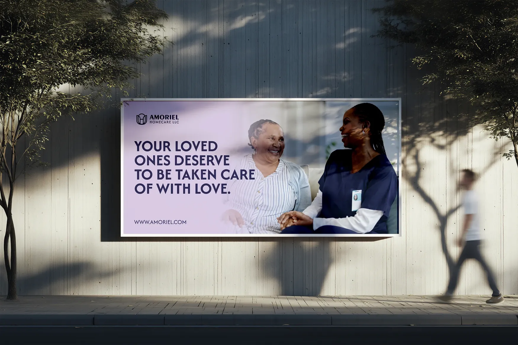 Amoriel outdoor care campaign