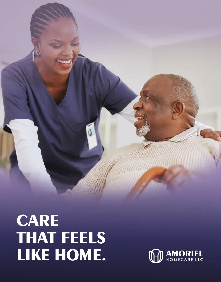 Care That Feels Like Home campaign poster