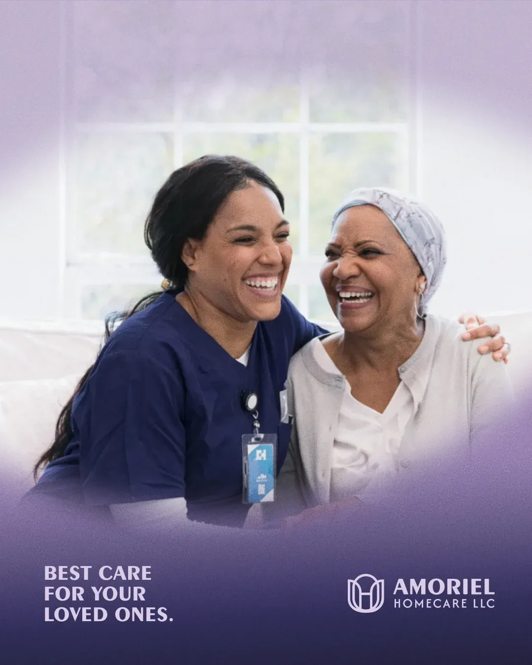 Best Care For Your Loved Ones campaign poster