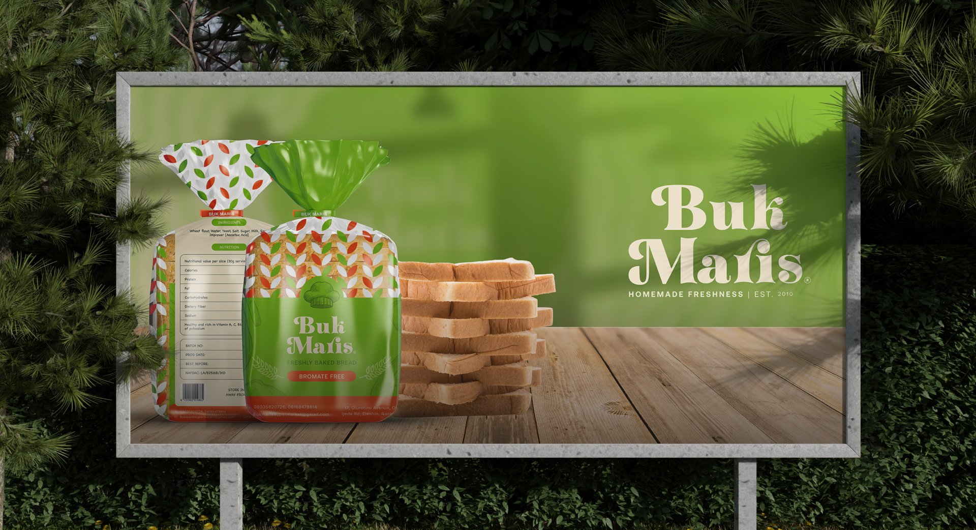 Buk Maris packaging artwork