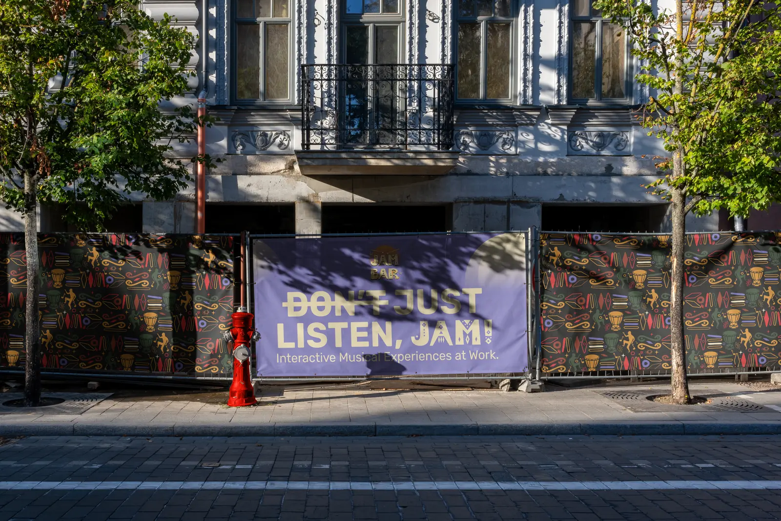 Jam Phrases outdoor campaign