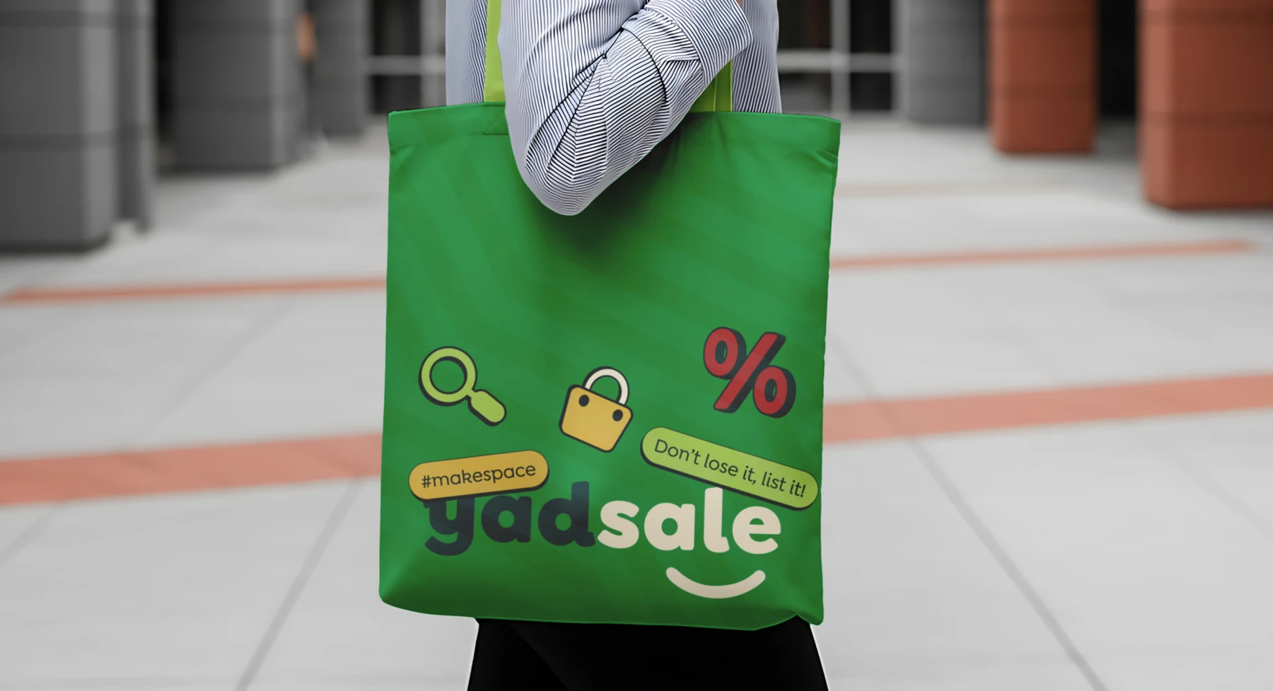 Yadsale shopper tote