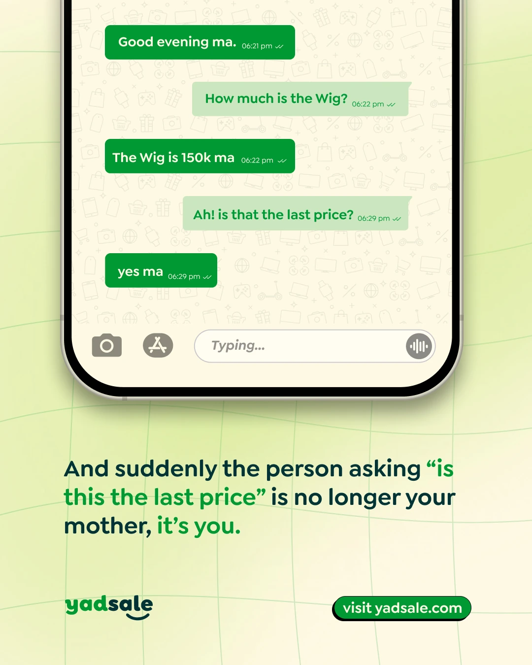 last price conversation campaign